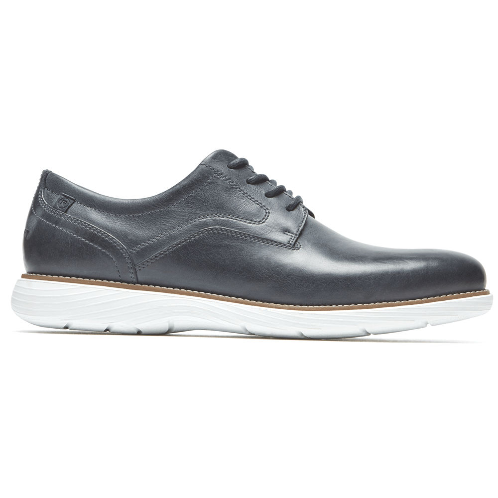 Oxfords Rockport Homem Azul Marinho - Garett Plain Toe - 45812PKBR